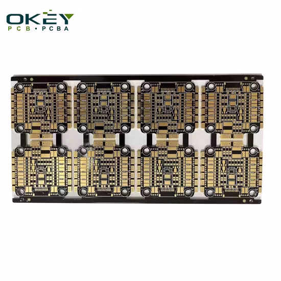 Carte électronique double face multicouche Carte PCB multicouche rigide de doigt d'or électrique de double couche d'or Fr4 Enig d'immersion de double face